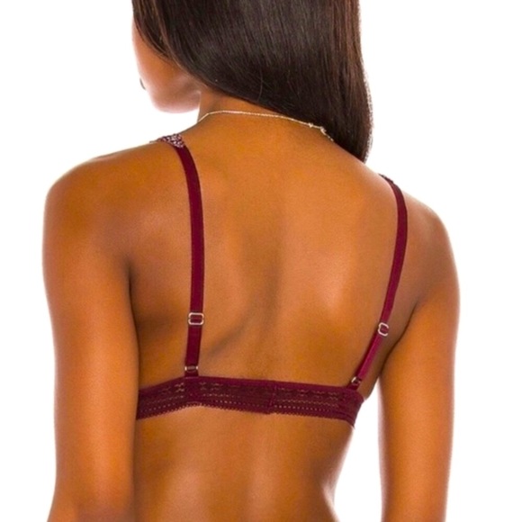 LAST 1!🌹🆕 Free People Alia Bralette in Bordeaux - Picture 7 of 15